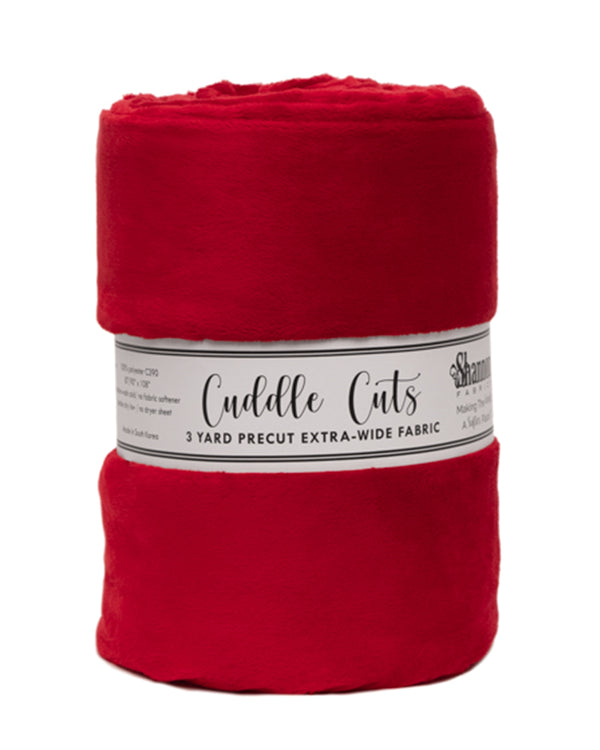 3 Yard Cuddle® 110" Cut Cardinal