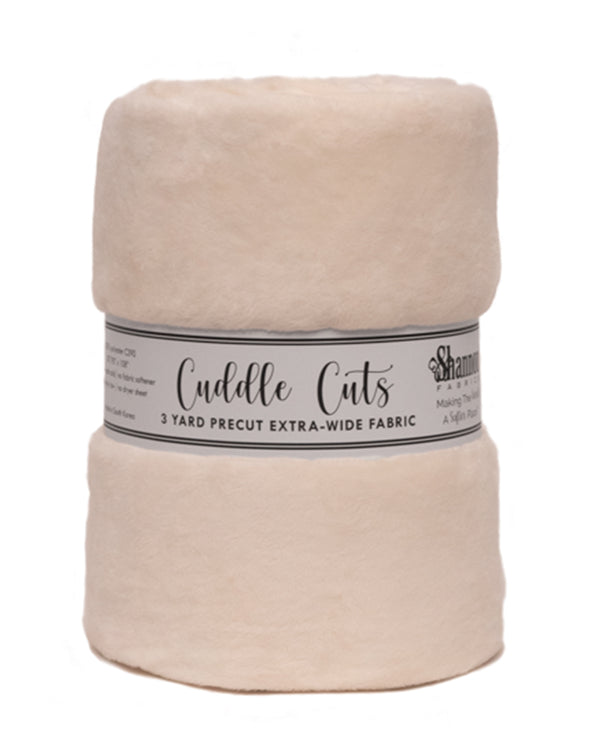 3 Yard Cuddle® 110" Cut Ivory