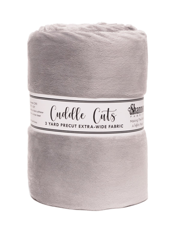 3 Yard Cuddle® 110" Cut Silver