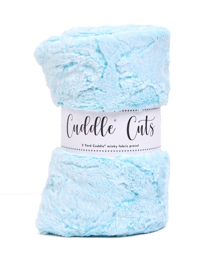 2 Yard Luxe Cuddle® Cut Heather Saltwater