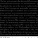 Classic Christmas - History of the Tree Text Black - Fabric Bash
