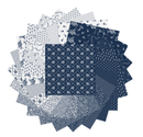 Classic Keepsakes Blue 10x10 Squares - Fabric Bash