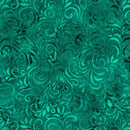 COLORESSENCE 108" - Blooming Vine - TEAL - Fabric Bash