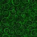 COLORESSENCE 108" - Dotted Scroll - Evergreen - Fabric Bash