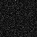 Coloressence Dotted Scroll - Black - Fabric Bash