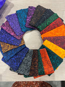 Coloressence Dotted Scroll Fabric Fat Quarter Bundle - Fabric Bash
