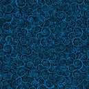 Coloressence Dotted Scroll - Ultramarine - Fabric Bash