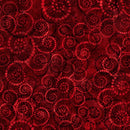 Coloressence Dotted Scroll - Wine - Fabric Bash