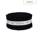 Colorworks 2.5" Strips - Black - Fabric Bash