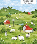Counting Sheep DP28470-74 Panel - Fabric Bash