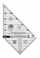 Creative Grids Multi Size Triangle 45 and 90 Degrees Quilt Ruler - Fabric Bash