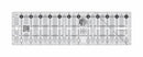 Creative Grids Quick Trim Ruler 3-1/2in X 12-1/2in Rectangle - Fabric Bash