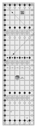 Creative Grids Quilt Ruler 6-1/2in x 24-1/2in - Fabric Bash