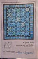 Crystal Blue - Quilt Top Paper Pattern - Fabric Bash