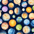 Cuties 3 - Planets - Midnight - Fabric Bash
