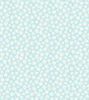 Daisies Sky Minky Blanket - 32x36 - Fabric Bash