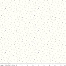 Dapple Dot - On White Black - Fabric Bash