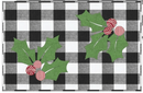 Deck The Holly Floor Canvas Kit - Fabric Bash