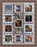 Donkey Time Quilt Kit - Fabric Bash