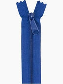 24" Single Slide Zipper - Cobalt