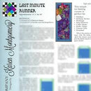 Last Minute Table Runner