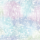 Dragonfly Wonder- Quilting Fabric - Cirrus Texture White/Multi - Fabric Bash