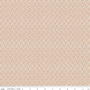 Evening on the Prairie - Geo Leaves Beige - Fabric Bash