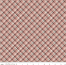 Evening on the Prairie - Prairie Plaid Dusty Rose - Fabric Bash