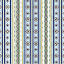 Explore More - Quilting Fabric - Blanket Stripe - Mulit - Fabric Bash
