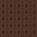 Explore More - Quilting Fabric - Diamond Weave - Brown - Fabric Bash
