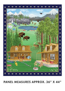 Explore More - Quilting Fabric - Panel 36" x 44" - Fabric Bash