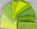 Fat Quarter Bundle - Greens - Fabric Bash