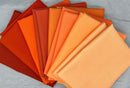 Fat Quarter Bundle - Oranges - Fabric Bash