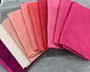 Fat Quarter Bundle Pinks 2 - Fabric Bash