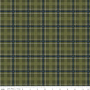 Flannel Cretaceous Plaid-Quilting Cotton Fabric- Forest - Fabric Bash