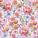 Flight of Fancy – Cotton – Color My World – Purple - Fabric Bash