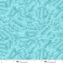 Florique 118 Aqua | 100% Quilting Cotton Wideback - Fabric Bash