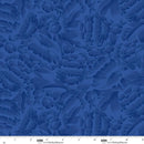 Florique 118 Dark Blue | 100% Quilting Cotton Wideback - Fabric Bash