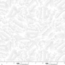 Florique 118 White | 100% Quilting Cotton Wideback - Fabric Bash