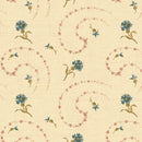 Flower Garland- Cream - Fabric Bash