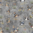 Forest, Field, and Stream - Ducks Smoke - Fabric Bash