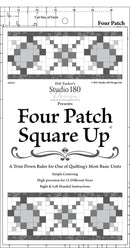 FOUR PATCH SQUARE UP - Fabric Bash