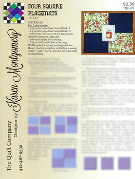 Four Square Placemats