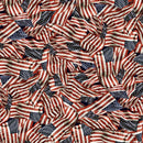 Freedom - PACKED AMERICAN FLAGS - Fabric Bash
