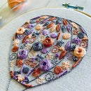 Full Embroidery Kit. Hot Air Balloon - Fabric Bash