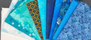 Fun With Blues Fat Quarter Bundle - Fabric Bash
