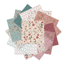 Garden of Affection - Quilting Fabric - Precuts 10x10 - Fabric Bash