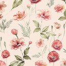 Garden of Affection - Quilting Fabric - Vanilla - Fabric Bash