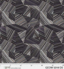 Geode Geometric Black 108" - Fabric Bash
