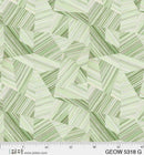 Geode Geometric Green 108" - Fabric Bash